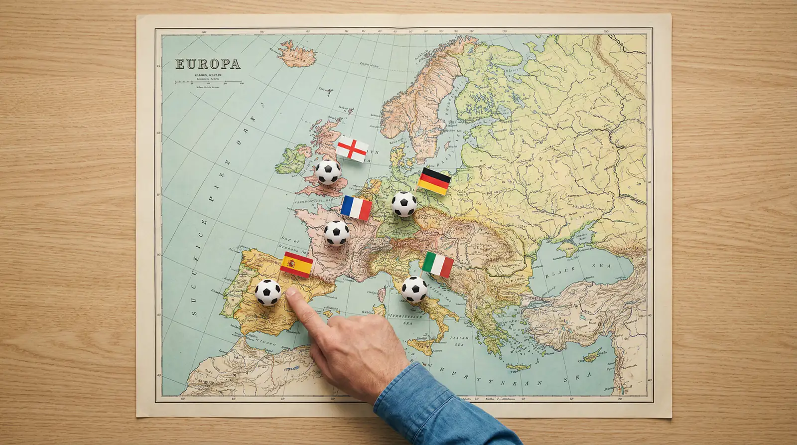 Apuestas por liga de fútbol: La Liga, Premier, Champions y más